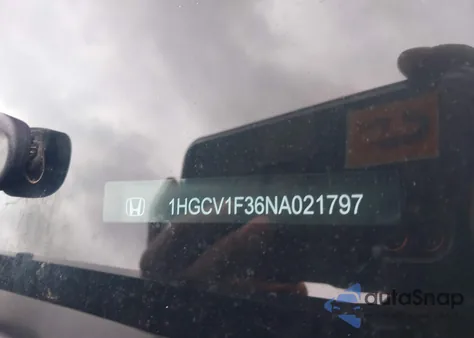 2022 Honda Accord Sport from USA, damaged, VIN 1HGCV1F36NA021797